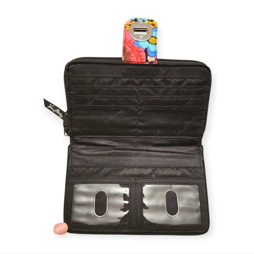 Vera Bradley Turn Lock Wallet - Picture 4 of 5